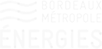 logo Bordeaux Métropole Energies blanc
